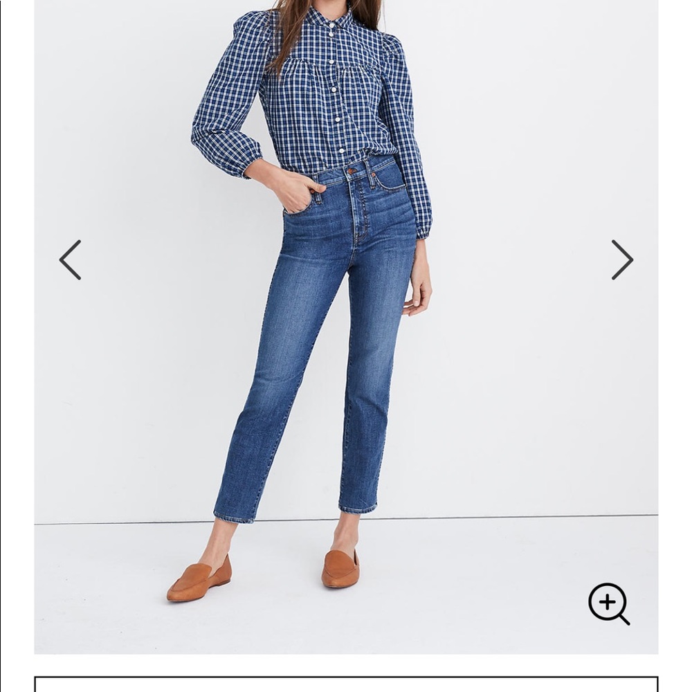 Madewell Stovepie Denim, worn 2-3 times